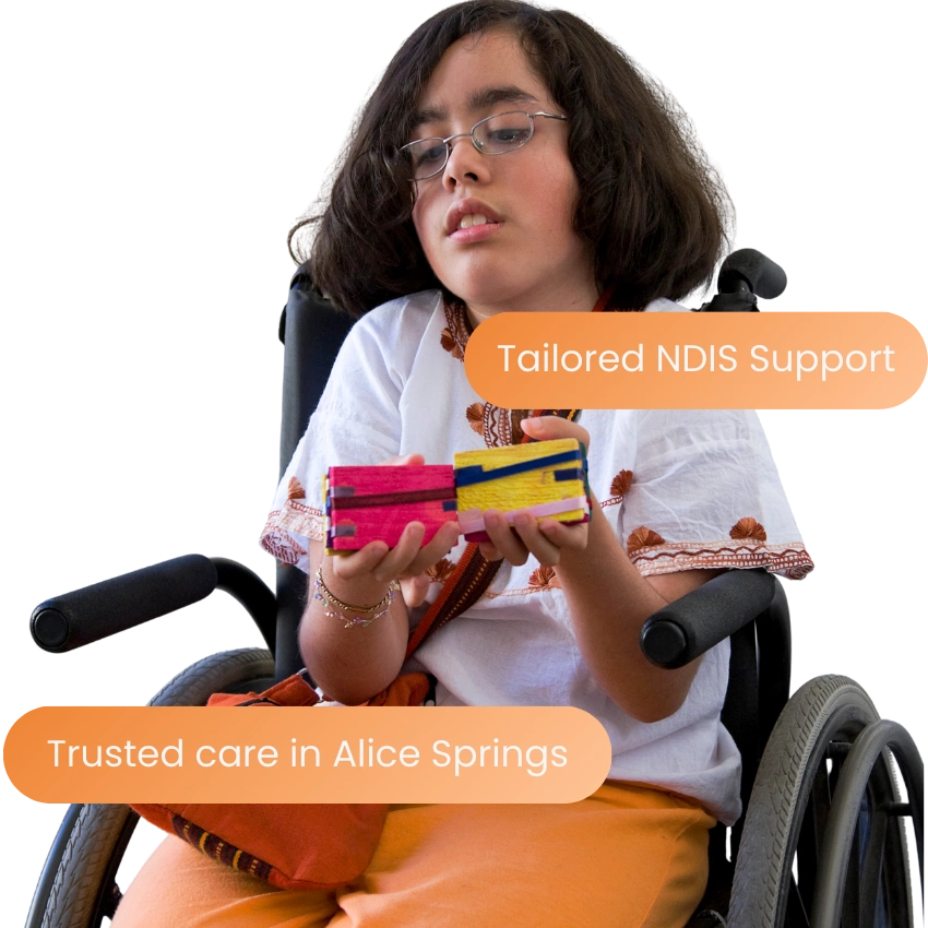 Disabled boy in wheelchair